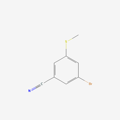 3-Bromo-5-(methylthio)benzonitrile