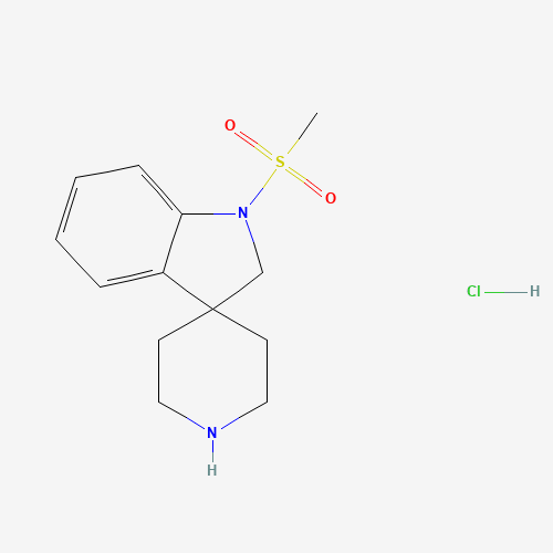 1-(Methylsulfonyl)spiro[indoline-3,4'-piperidine] hydrochloride