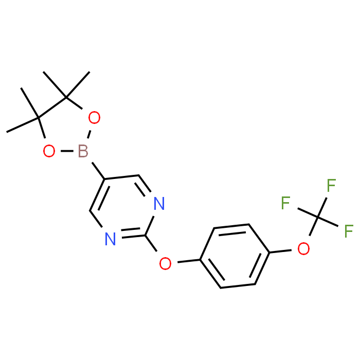 5-(4,4,5,5-Tetramethyl-1,3,2-dioxaborolan-2-yl)-2-(4-(trifluoromethoxy)phenoxy)pyrimidine