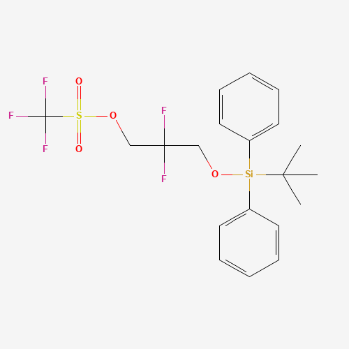 3-((tert-Butyldiphenylsilyl)oxy)-2,2-difluoropropyl trifluoromethanesulfonate