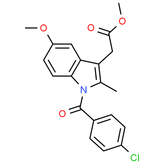 Methyl 2-(1-(4-chlorobenzoyl)-5-methoxy-2-methyl-1H-indol-3-yl)acetate