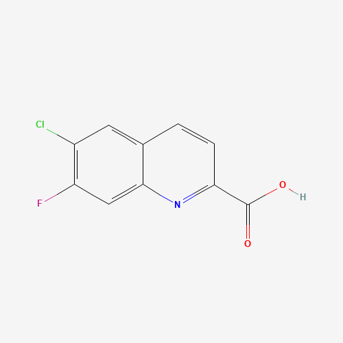 6-Chloro-7-fluoroquinoline-2-carboxylic acid