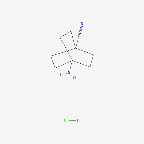 4-Aminobicyclo[2.2.2]octane-1-carbonitrile hydrochloride