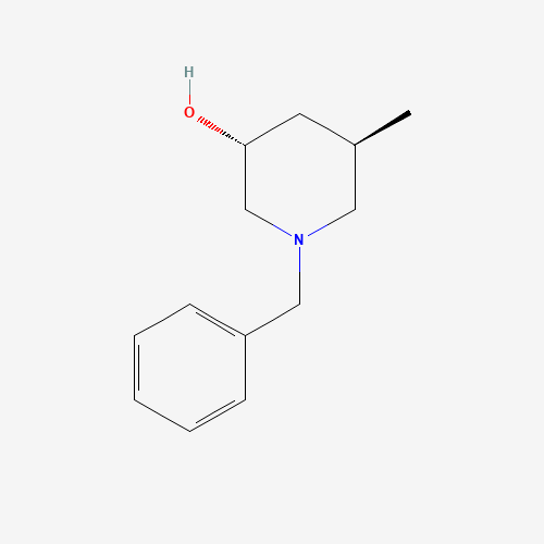 (3R,5R)-1-Benzyl-5-methylpiperidin-3-ol