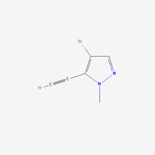 4-Bromo-5-ethynyl-1-methyl-1H-pyrazole
