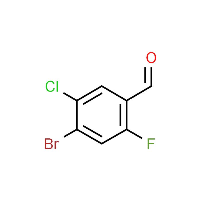 4-Bromo-5-chloro-2-fluorobenzaldehyde