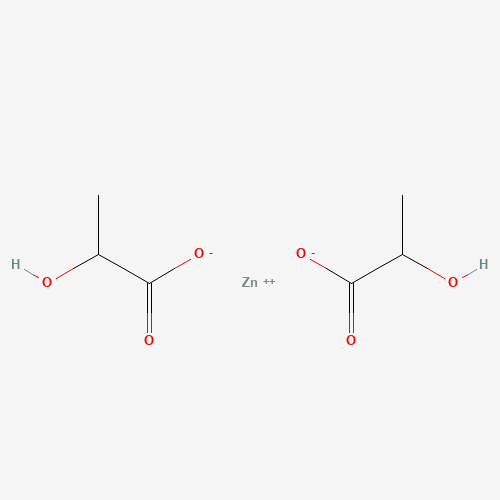(T-4)-Bis[2-(hydroxy-κO)propanoato-κO]zinc