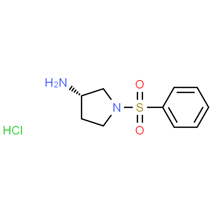 (S)-1-(Phenylsulfonyl)pyrrolidin-3-amine hydrochloride