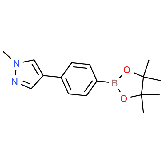 1-Methyl-4-(4-(4,4,5,5-tetramethyl-1,3,2-dioxaborolan-2-yl)phenyl)-1H-pyrazole