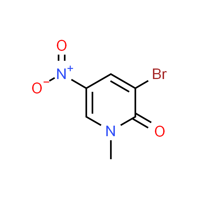 3-Bromo-1-methyl-5-nitropyridin-2(1H)-one