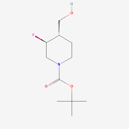 tert-Butyl (3S,4S)-3-fluoro-4-(hydroxymethyl)piperidine-1-carboxylate