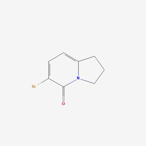 6-Bromo-2,3-dihydroindolizin-5(1H)-one