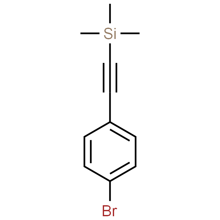 ((4-Bromophenyl)ethynyl)trimethylsilane