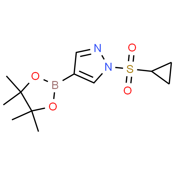 1-(Cyclopropanesulfonyl)-4-(tetramethyl-1,3,2-dioxaborolan-2-yl)-1h-pyrazole