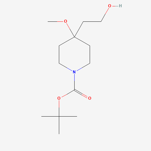 tert-Butyl 4-(2-hydroxyethyl)-4-methoxypiperidine-1-carboxylate