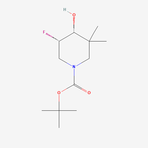 (4R,5S)-rel-tert-Butyl 5-fluoro-4-hydroxy-3,3-dimethylpiperidine-1-carboxylate