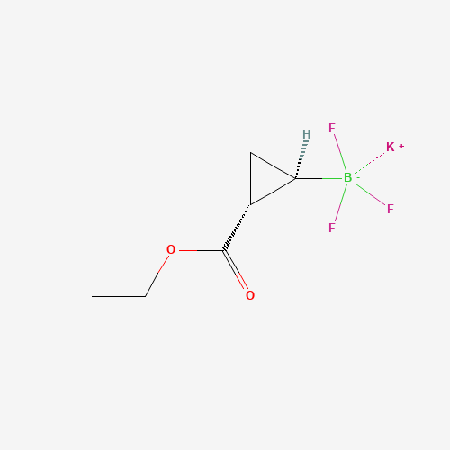 Rel-potassium ((1R,2R)-2-(ethoxycarbonyl)cyclopropyl)trifluoroborate