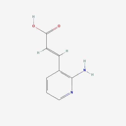 (E)-3-(2-Aminopyridin-3-yl)acrylic acid