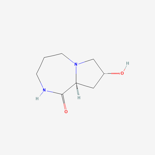 (8R,9AS)-8-hydroxyoctahydro-1H-pyrrolo[1,2-a][1,4]diazepin-1-one