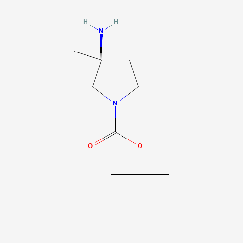 (S)-tert-Butyl 3-amino-3-methylpyrrolidine-1-carboxylate