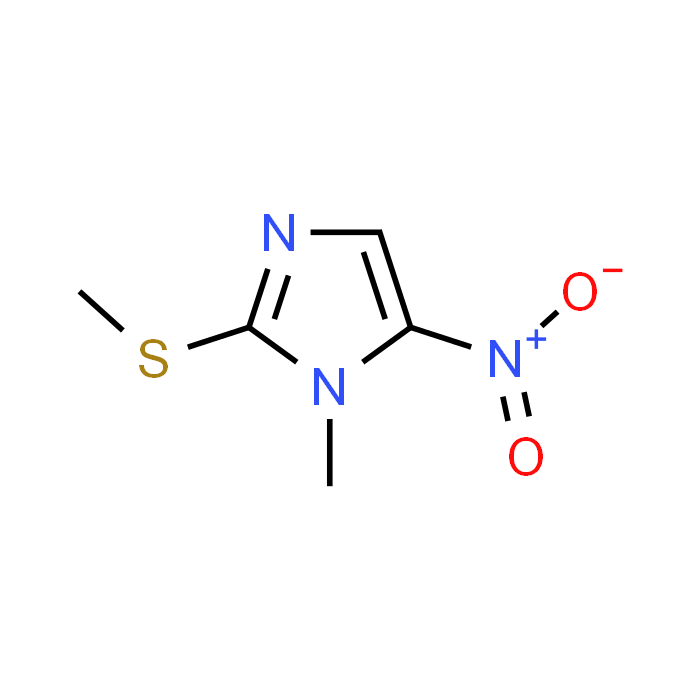 1-Methyl-2-(methylthio)-5-nitro-1H-imidazole