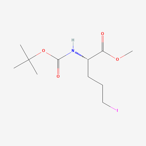 Methyl (S)-2-(Boc-amino)-5-iodopentanoate