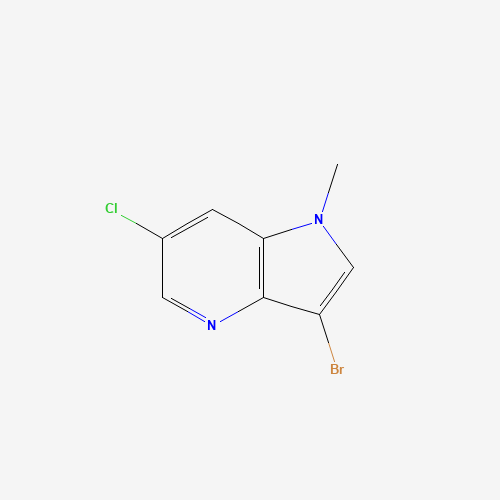 3-bromo-6-chloro-1-methyl-1H-pyrrolo[3,2-b]pyridine