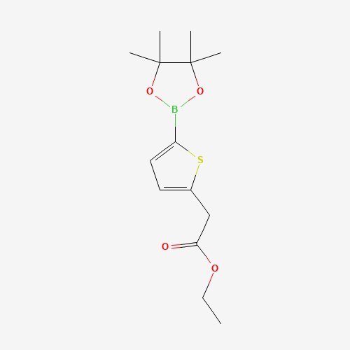 Ethyl 2-(5-(4,4,5,5-tetramethyl-1,3,2-dioxaborolan-2-yl)thiophen-2-yl)acetate
