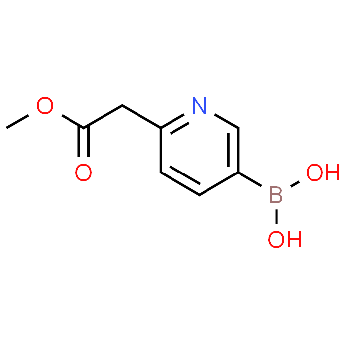 (6-(2-Methoxy-2-oxoethyl)pyridin-3-yl)boronic acid