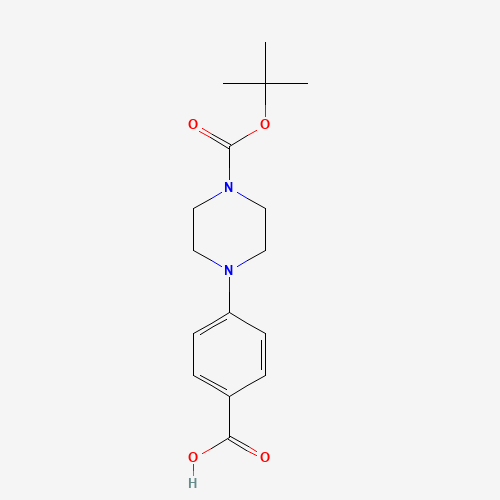 Boc-piperazine-benzoic acid