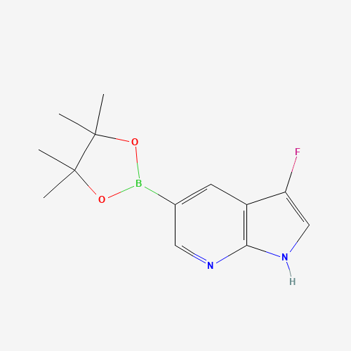 3-Fluoro-5-(4,4,5,5-tetramethyl-1,3,2-dioxaborolan-2-yl)-1H-pyrrolo[2,3-b]pyridine