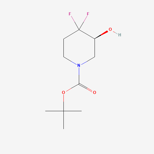 tert-Butyl (S)-4,4-difluoro-3-hydroxypiperidine-1-carboxylate
