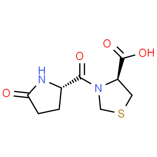 (S)-3-((S)-5-Oxopyrrolidine-2-carbonyl)thiazolidine-4-carboxylic acid