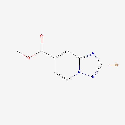Methyl 2-bromo-[1,2,4]triazolo[1,5-a]pyridine-7-carboxylate
