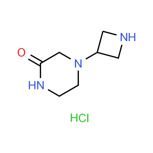 4-(Azetidin-3-yl)piperazin-2-one hydrochloride