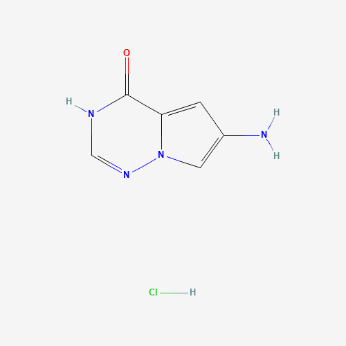 6-Aminopyrrolo[2,1-f][1,2,4]triazin-4(3H)-one hydrochloride