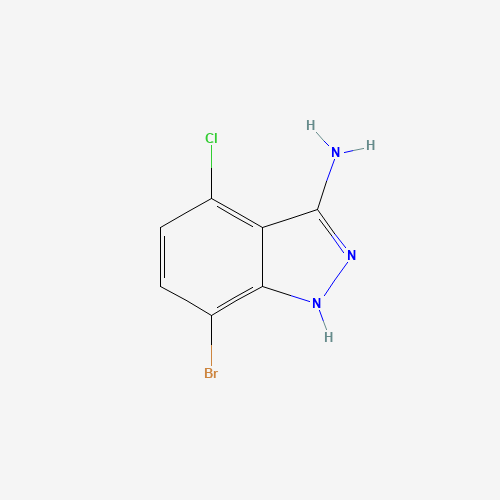 7-Bromo-4-chloro-1H-indazol-3-amine