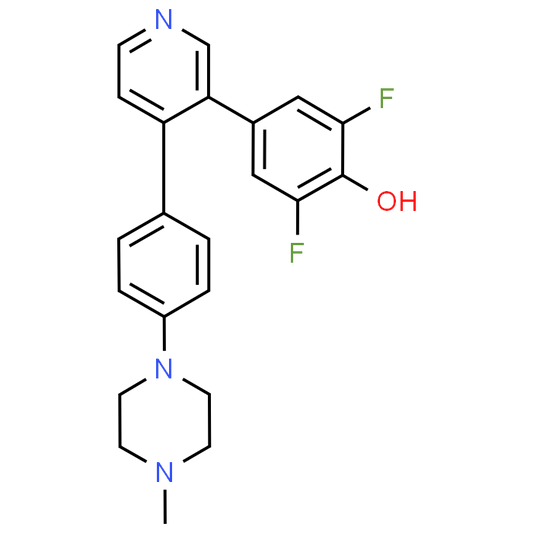 2,6-Difluoro-4-(4-(4-(4-methylpiperazin-1-yl)phenyl)pyridin-3-yl)phenol