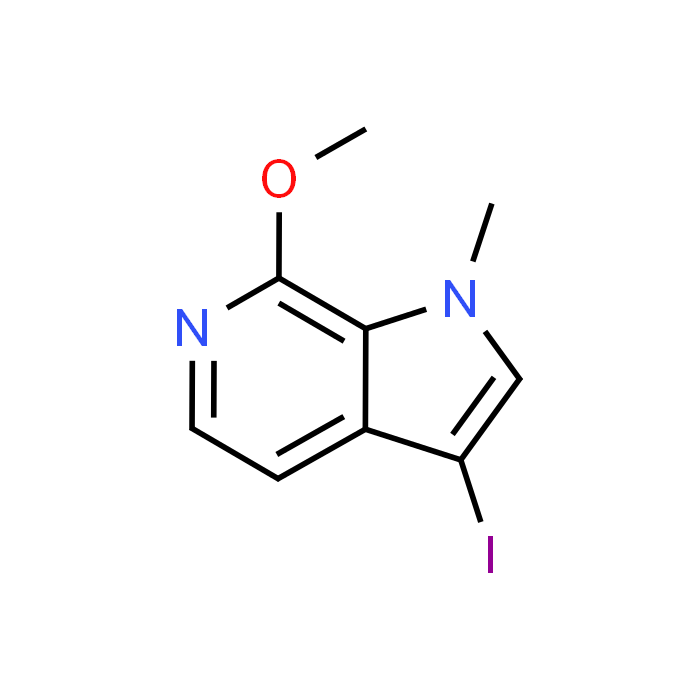 3-Iodo-7-methoxy-1-methyl-1H-pyrrolo[2,3-c]pyridine