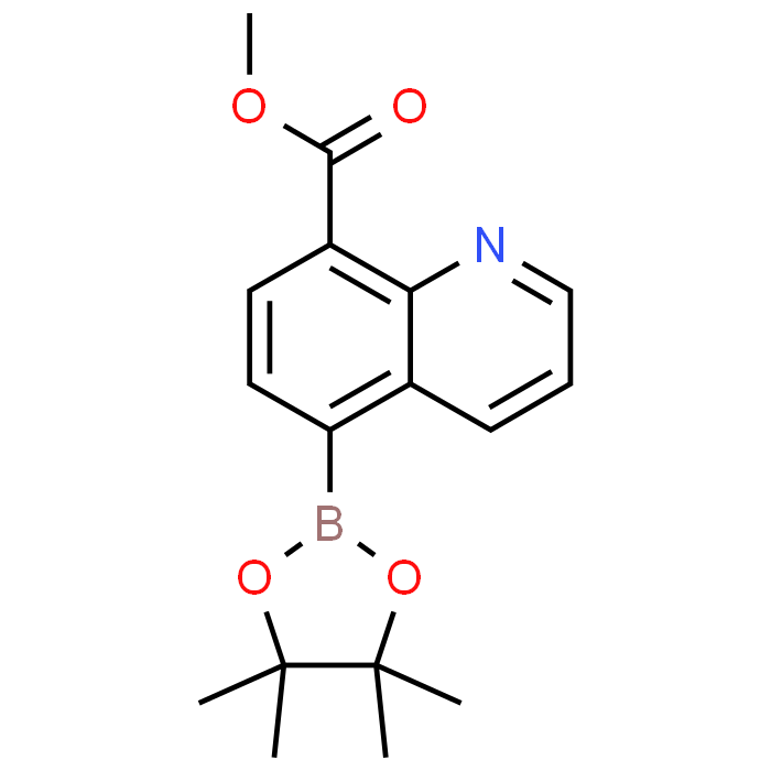 Methyl 5-(4,4,5,5-tetramethyl-1,3,2-dioxaborolan-2-yl)quinoline-8-carboxylate