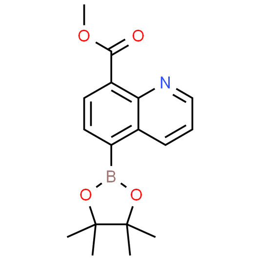 Methyl 5-(4,4,5,5-tetramethyl-1,3,2-dioxaborolan-2-yl)quinoline-8-carboxylate