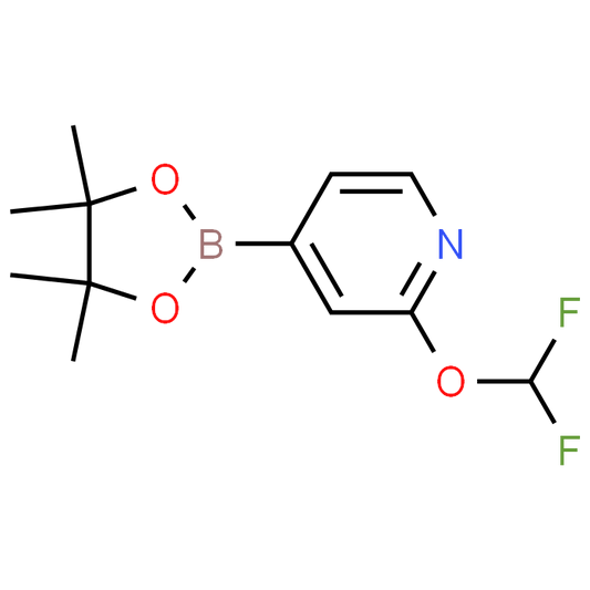 2-(Difluoromethoxy)-4-(4,4,5,5-tetramethyl-1,3,2-dioxaborolan-2-yl)pyridine