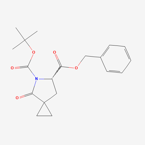 6-Benzyl 5-tert-butyl (6S)-4-oxo-5-azaspiro[2.4]heptane-5,6-dicarboxylate