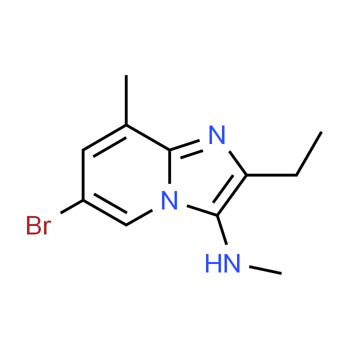 6-Bromo-2-ethyl-N,8-dimethylimidazo[1,2-a]pyridin-3-amine