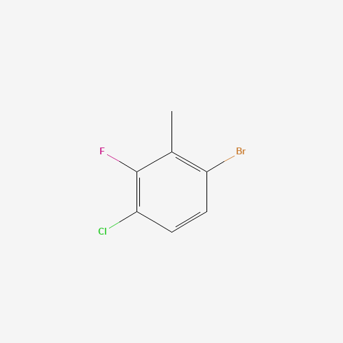 1-Bromo-4-chloro-3-fluoro-2-methylbenzene