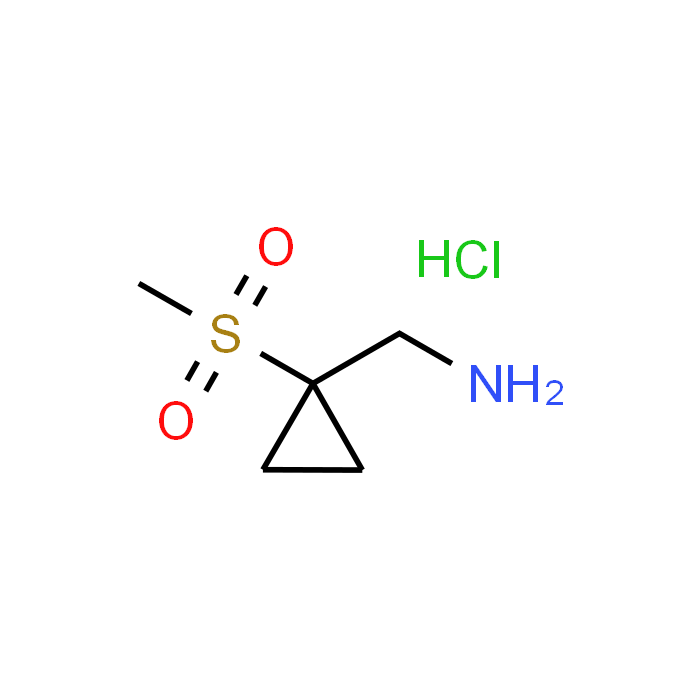 ([1-(Methylsulfonyl)cyclopropyl]methyl)amine hydrochloride