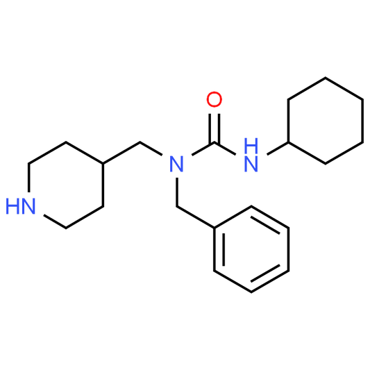 1-Benzyl-3-cyclohexyl-1-(piperidin-4-ylmethyl)urea