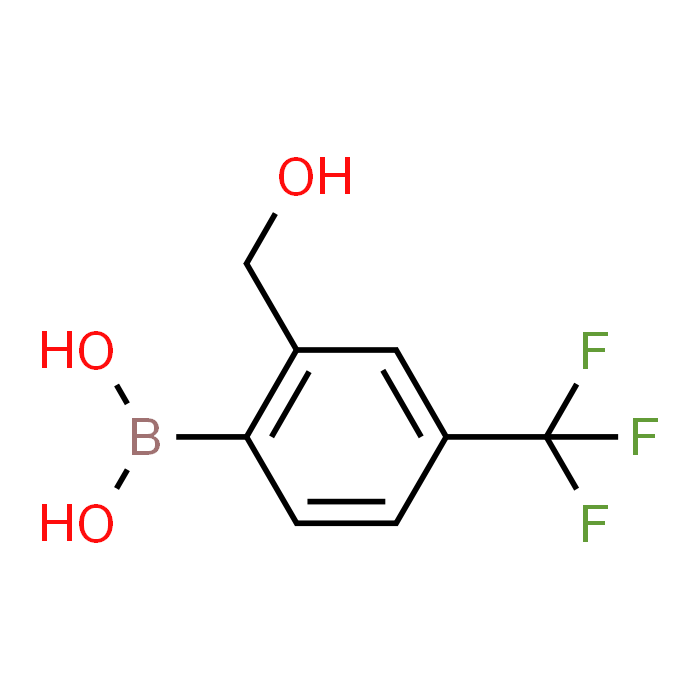 2-(Hydroxymethyl)-4-(trifluoromethyl)phenylboronic acid