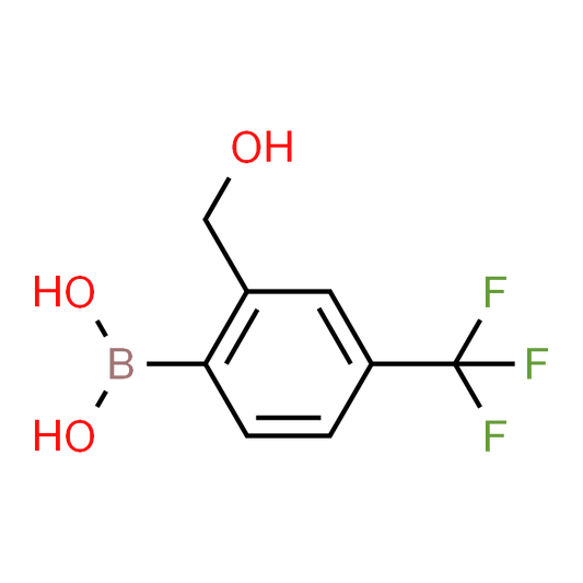 2-(Hydroxymethyl)-4-(trifluoromethyl)phenylboronic acid