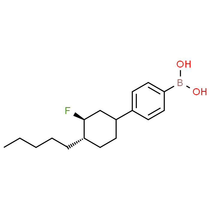 (2-Fluoro-4-(trans-4-pentylcyclohexyl)phenyl)boronic acid